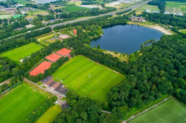 Horst Netherlands June 2018 Aerial View Sport Center Horst Netherlands — Stock Photo, Image
