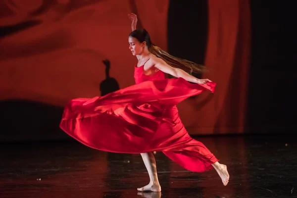 Thessaloniki Greece May 2018 Unidentifieds Dancers Ballet Performance Firebird Skg — Stock Photo, Image