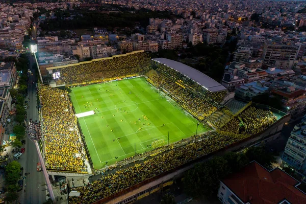 Aerial shot of the Kleanthis Vikelidis Stadium — Stock Photo, Image