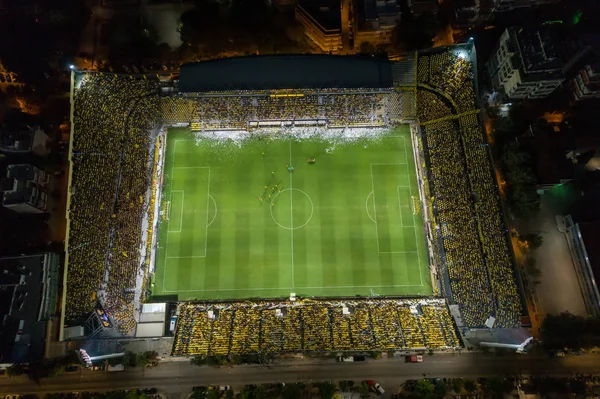 Luchtfoto van het Kleanthis Vikelidis stadium — Stockfoto