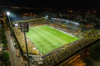Kleanthis Vikelidis Stadyumu'nun havadan çekilmiş fotoğrafı