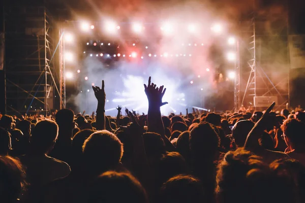 Bir müzik sırasında dokunmatik akıllı telefon ile fotoğraf çekmeye kişi 