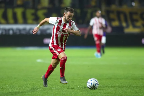 Griechisches Superligaspiel aris vs olympiacos — Stockfoto