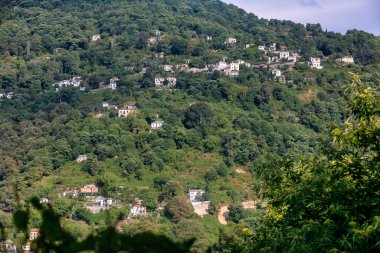 Pelion dağındaki Tsagarada köyü. Magnezya - Yunanistan