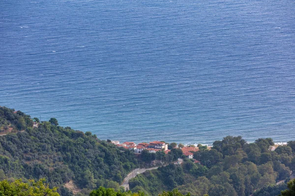 Aldeia Tsagarada Montanha Pelion Magnésia Grécia — Fotografia de Stock