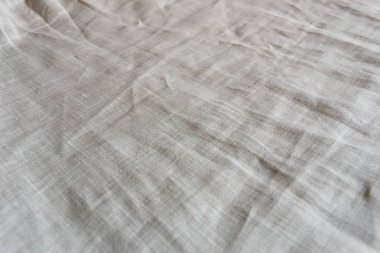 Doğal keten kumaş arka plan yakın çekim