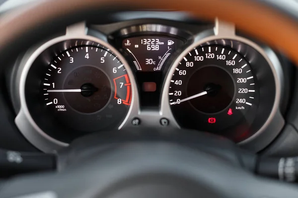 Close Car Dashboard — Stock Photo, Image