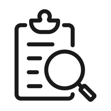 metin arama - minimal satır web simgesi. basit vektör illüstrasyon.