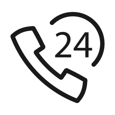 alışveriş hattı - minimum satır web simgesi. basit vektör illustra