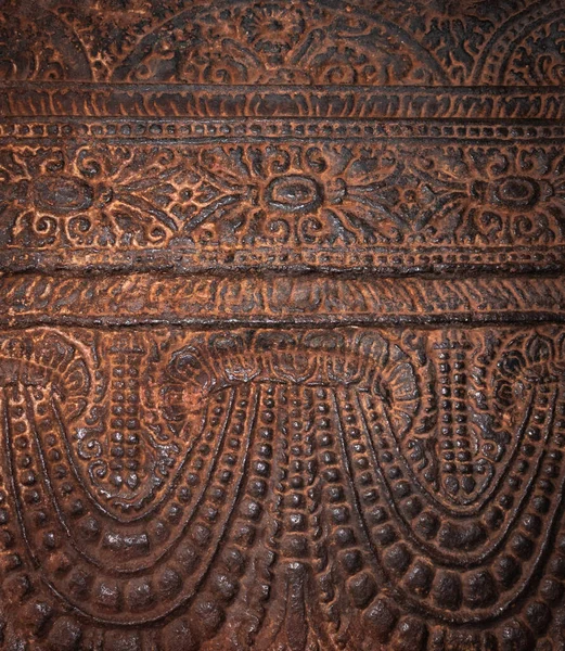Badami mağarası tapınağının iç sütunları detaylarıyla sanat eseri Badami Karnataka Hindistan 'da çekilmiştir. Muhteşem chalukya hanedanlığı sanat eserleri unesco miras alanı ve yeridir..
