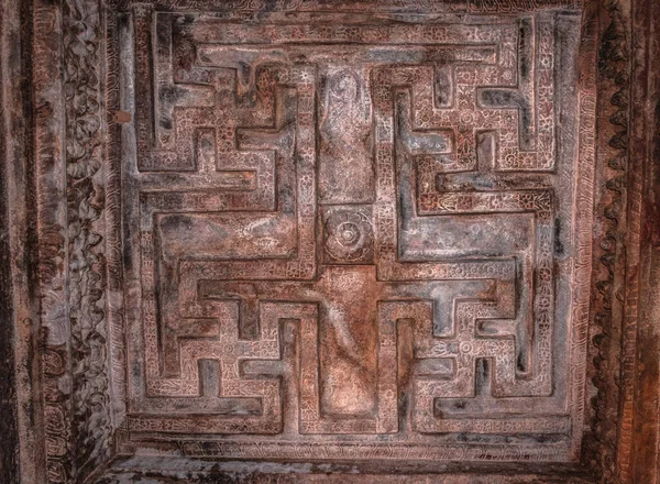 고대의 오나미 작품들은 이미지로 바구미 카스타 Badami Karataka India 이곳은 — 스톡 사진