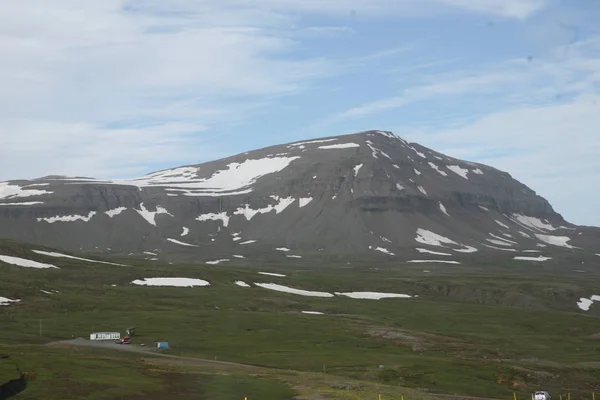 Islandia Typowa Scena Górska Islandii — Zdjęcie stockowe