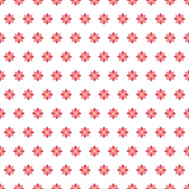 Pembe ve soluk pembe çiçekler vektör dikişsiz çiçek dokusu