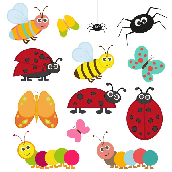 Doğa temalı vektör seti.