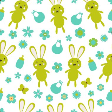 Vektör dikişsiz doku çocuklar.