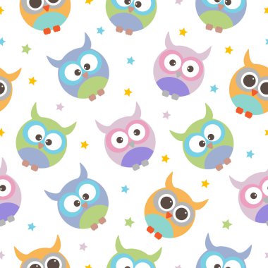 Vektör dikişsiz doku çocuklar.