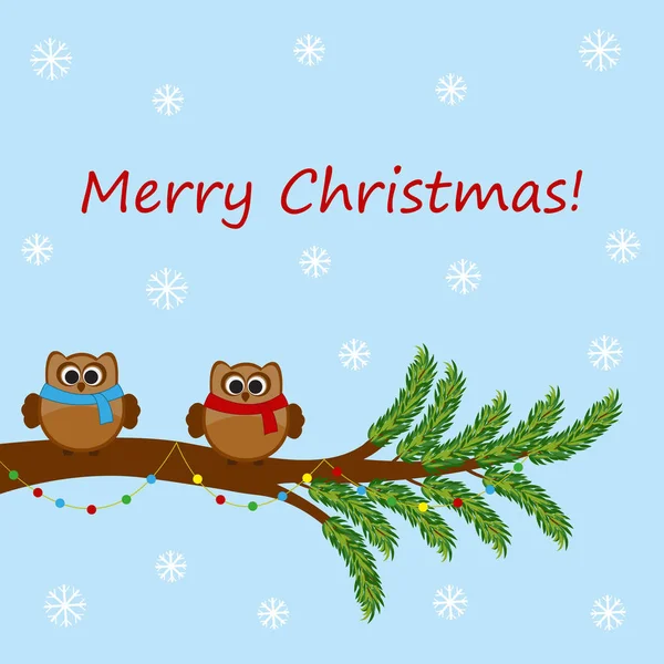 Noel kutlaması temoninin vektör tebrik kartı.