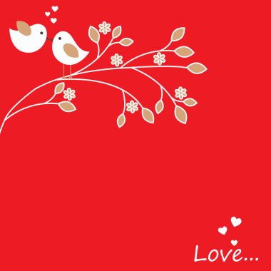 Sevgililer Günü konulu vektör tatil illüstrasyon