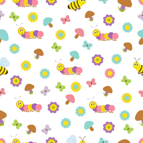 Vektör dikişsiz doku çocuklar.