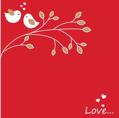 Sevgililer Günü konulu vektör tatil illüstrasyon