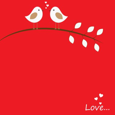 Sevgililer Günü konulu vektör tatil illüstrasyon