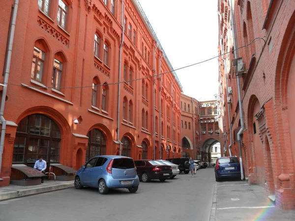 Moskova 'da küçük bir sokak