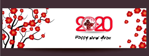 Happy New Chinese Year 2020 year of the Rat year of the mouse