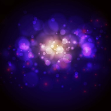Renkli arkaplanda soyut renkli bulanık bokeh