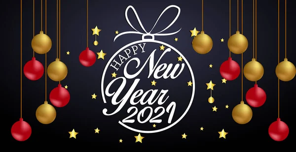 Bonne Année 2021 — Image vectorielle