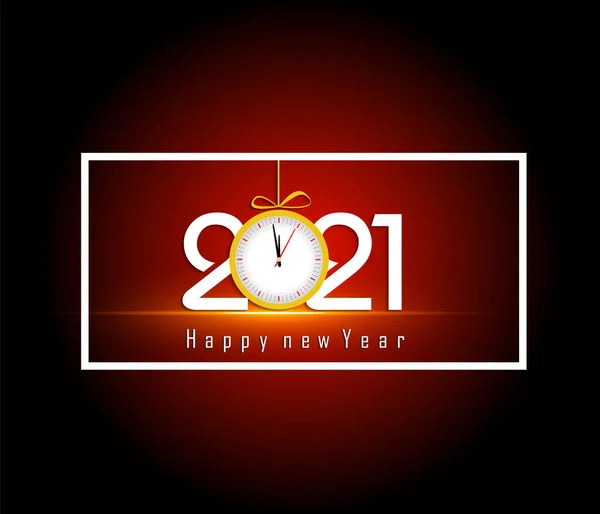 Feliz Ano Novo 2021 —  Vetores de Stock