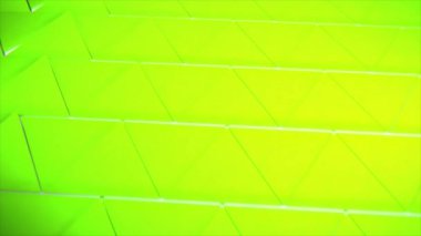 Basit geometrik şekillerden oluşan 4k Soyut 3d oluşturma arkaplanı