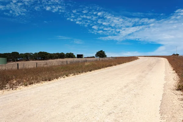 Brede opname van Off-road in Port Lincoln Zuid-Australië — Stockfoto