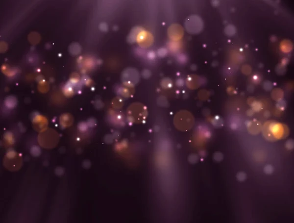 Beautiful Abstract Purple Bokeh Background — Stock Photo, Image