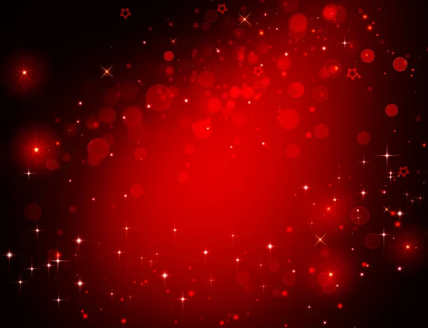 Elegante Fondo Rojo Festivo Con Estrellas —  Fotos de Stock