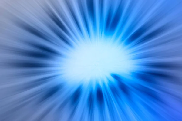 Fondo Abstracto Con Rayos Azules Brillantes — Foto de Stock