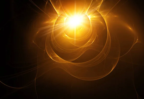 Abstract Golden Background Energy — Stock Photo, Image