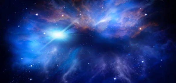 Φόντο του νυχτερινού ουρανού με αστέρια — Φωτογραφία Αρχείου