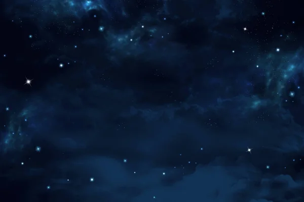 Universo Pieno Stelle Nebulose Galassie — Foto Stock