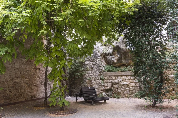 Historyczne Centrum Żydowskiej Dzielnicy Girona Hiszpania Jednej Najlepiej Zachowanych Dzielnic — Zdjęcie stockowe