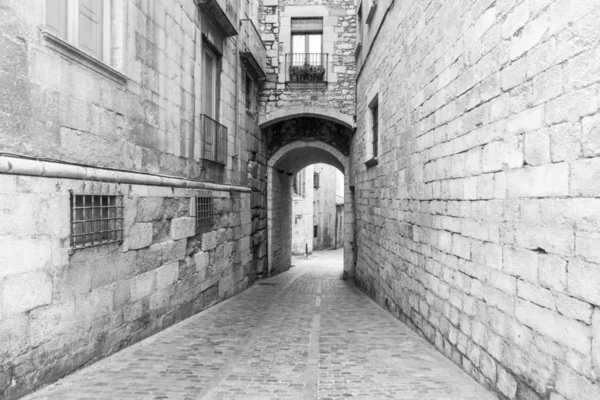 Historisch Centrum Joodse Wijk Van Girona Spanje Een Van Best — Stockfoto