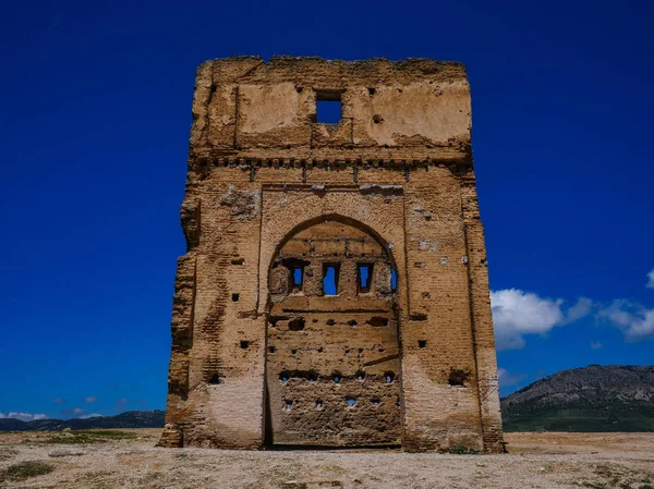 Μαρόκο Fes παλιά καταστροφή στα βουνά — Φωτογραφία Αρχείου