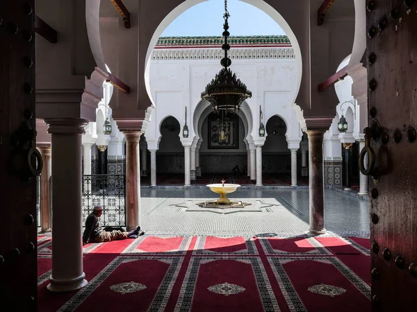Fas Camii Fes veranda üzerinde görünümü
