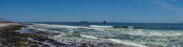 Şili antofagasta okyanus manzarası
