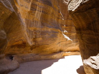 Ürdün petra harabelere güzel bir yol