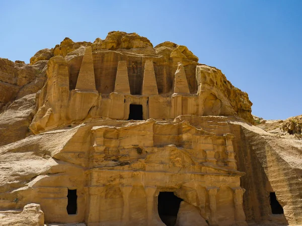 Jordan Petra kayalar arasında harabeleri