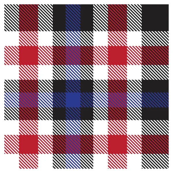 Colorato Classico Moderno Plaid Tartan Stampa Senza Cuciture Modello Vettoriale — Vettoriale Stock