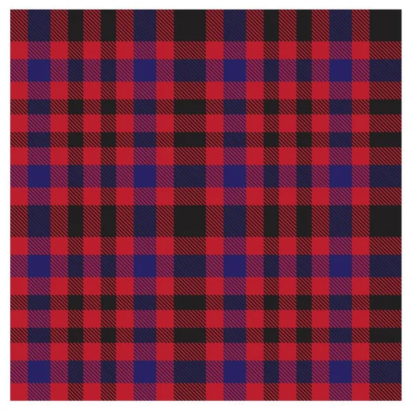 Colourful Classic Modern Plaid Tartan Seamless Print Pattern Vector Classic — Stock Vector