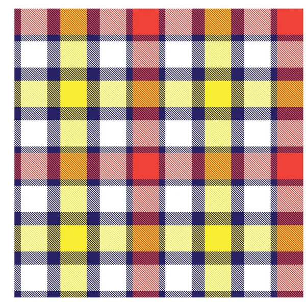 Tartan Carreaux Moderne Coloré Impression Motif Sans Couture Vecteur Agit — Image vectorielle