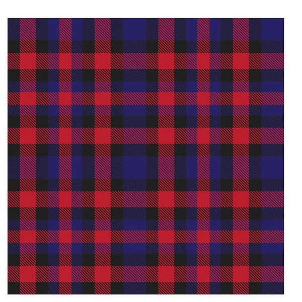 Colourful Classic Modern Plaid Tartan Seamless Print Pattern Vector Classic — Stock Vector