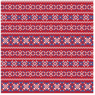 Christmas Fair Isle Dikişsiz Desen / Baskı Arka Plan Vektör - web sitesi kaynakları, grafik, baskı tasarımları, moda tekstil, triko ve vb gibi hem online / fiziksel ortam için uygundur.